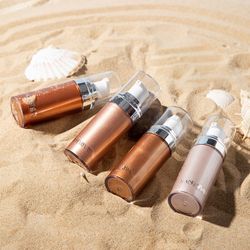 face highlighter lotion, summer beach sexy full body glow, waterproof body highlighter, shimmer skin illuminator