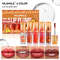 Plump Lip Gloss Set Pearl Mirror Finish Long Lasting Moisturizing Lip Balm Liquid Mouth Red Lip Gla 2