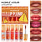 Plump Lip Gloss Set Pearl Mirror Finish Long Lasting Moisturizing Lip Balm Liquid Mouth Red Lip Gla 5
