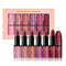 Matte Lipstick Set with Matte Finish, Waterproof, Not Easy to Stick to Cups, 6-Color Gift Box Lipstick Collection