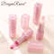 Colorful Changing Thermochromic Pink Three Diamond Crystal Lipstick, Waterproof Long Lasting Moisturising Lip Colour