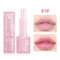 Colorful Changing Thermochromic Pink Three Diamond Crystal Lipstick, Waterproof Long Lasting Moisturising Lip Colour