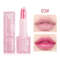 Colorful Changing Thermochromic Pink Three Diamond Crystal Lipstick, Waterproof Long Lasting Moisturising Lip Colour