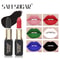 Halloween Dark Lip Glaze Matte Waterproof Lipstick LongLasting NonStick Formula Olive Green Shades 1