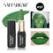 Halloween Dark Lip Glaze Matte Waterproof Lipstick LongLasting NonStick Formula Olive Green Shades 8