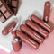Matte Non Stick Chocolate Lip Gloss, Long Lasting Easy Color Velvet Finish, Waterproof Glaze for Smooth Hydrated Lips
