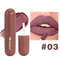 Matte Non Stick Chocolate Lip Gloss, Long Lasting Easy Color Velvet Finish, Waterproof Glaze for Smooth Hydrated Lips