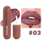 Matte Non Stick Chocolate Lip Gloss, Long Lasting Easy Color Velvet Finish, Waterproof Glaze for Smooth Hydrated Lips