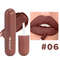 Matte Non Stick Chocolate Lip Gloss, Long Lasting Easy Color Velvet Finish, Waterproof Glaze for Smooth Hydrated Lips