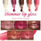 Pearl Mirror Liquid Lip Gloss, Lacquer Lip Nectar Fine Texture, Glitter Lip Glaze Moisturising Formula, Lip Plumping Lip