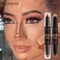 Double Head Highlight Pen, Waterproof Face Makeup Liquid, Contouring Foundation Contour, Concealer Stick Pencil Cosmetic