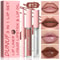 3 In 1 Doe Lips Matte Lip Liner Lip Gloss Lip Oil Waterproof Long Lasting Formula Nonflaking Finish 4