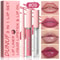 3 In 1 Doe Lips Matte Lip Liner Lip Gloss Lip Oil Waterproof Long Lasting Formula Nonflaking Finish 7