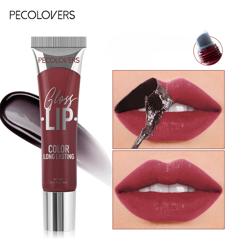 Peel Off Tattoo Multi Color Lip Gloss Waterproof Long Lasting Matte Lip Gloss Red Contour Peel Off 0
