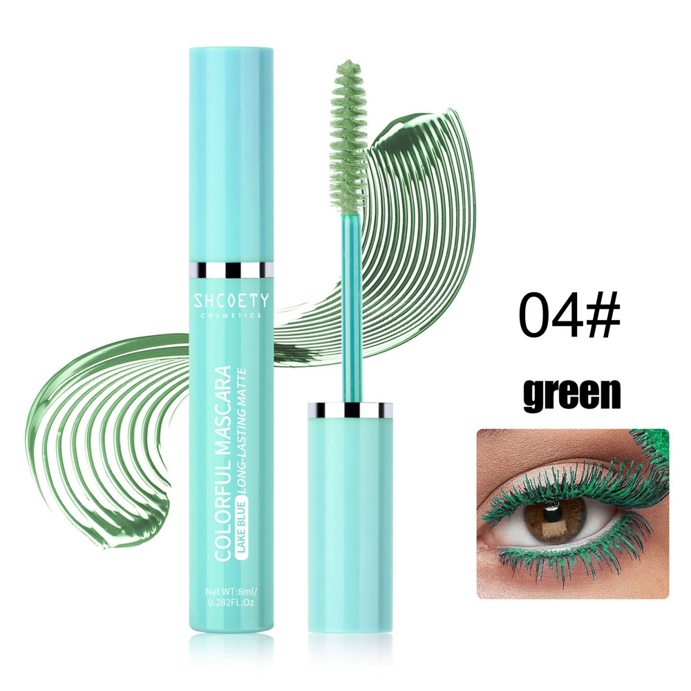 Long-lasting Waterproof Mascara, Anti-fouling for Full Eyelashes, Festival and Stage Makeup, Smudge Proof Volume Boost