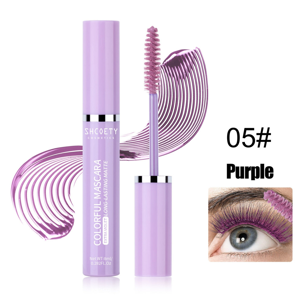 Long-lasting Waterproof Mascara, Anti-fouling for Full Eyelashes, Festival and Stage Makeup, Smudge Proof Volume Boost