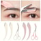 Eyebrow Trimmer Set Curved Eyebrow Razor Eyebrow Scissors With Comb Convenient Easy Beauty Tools Pr 0
