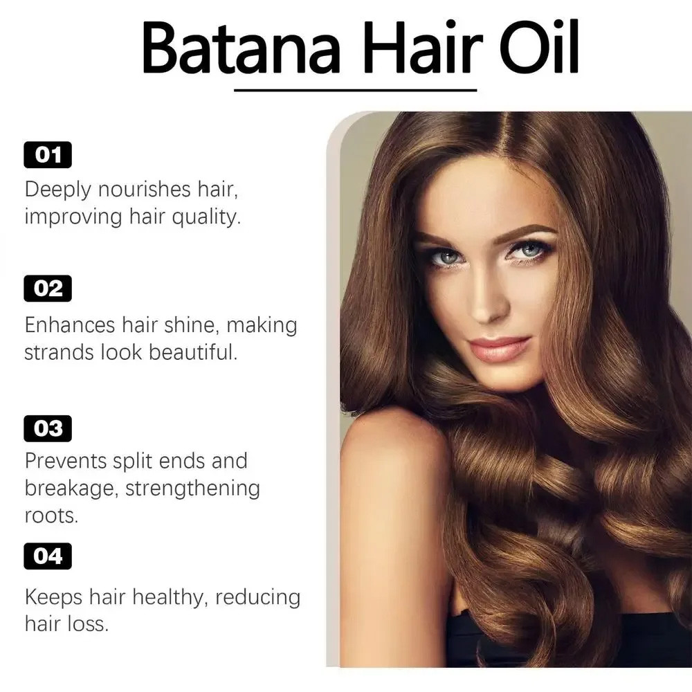 Pure Raw Batana Oil For Hair Growth Enhance Hair Thickness And Smoothness Revitalize Scalp Prevent 1