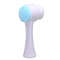 3D Double Silicone Facial Cleansing Brush Manual Massage Facial Brush Soft Bristles Exfoliator Doub