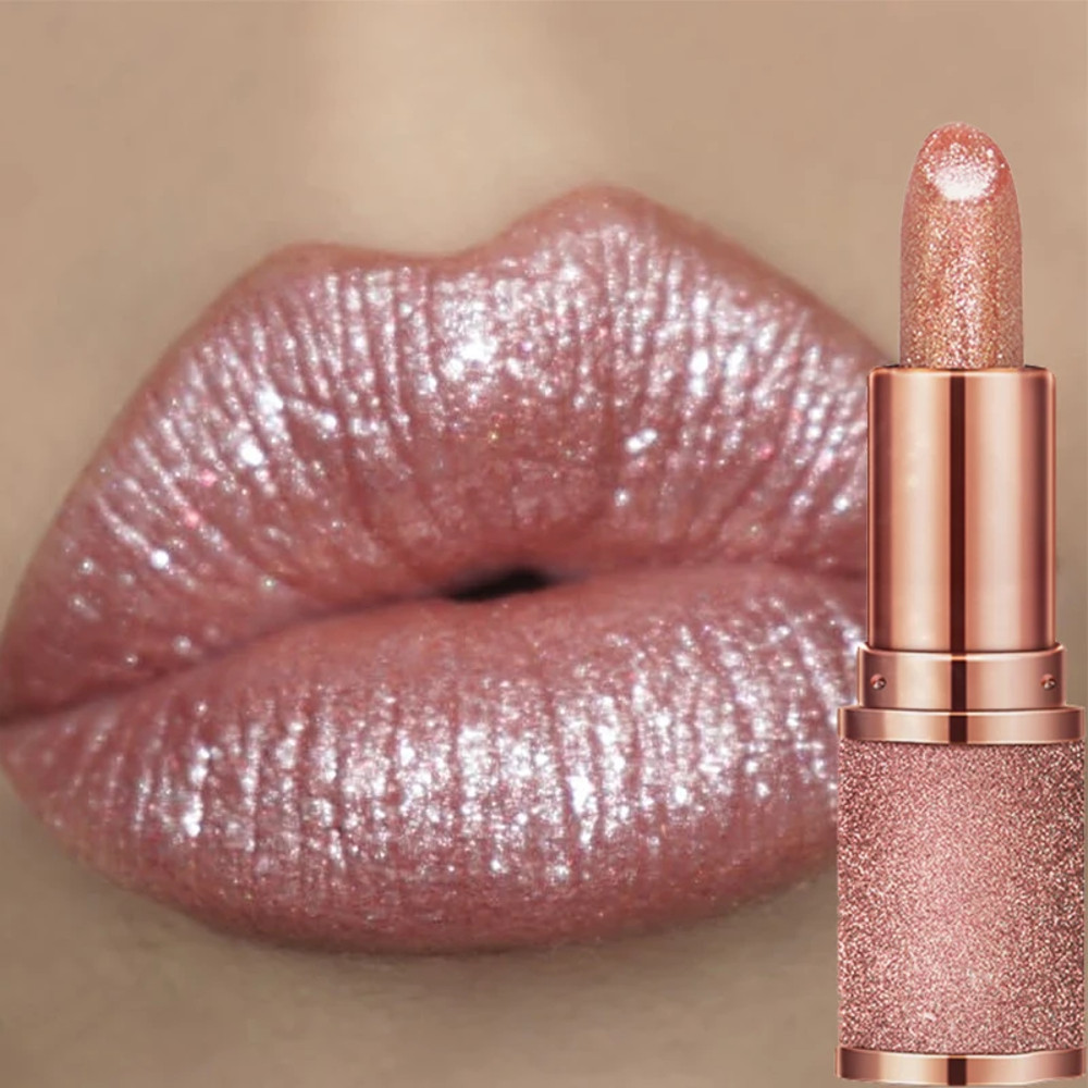 Temperature Color Changing Glitter LipstickWaterproof Long Lasting Moisturizing Velvet Matte Lip Ti 1
