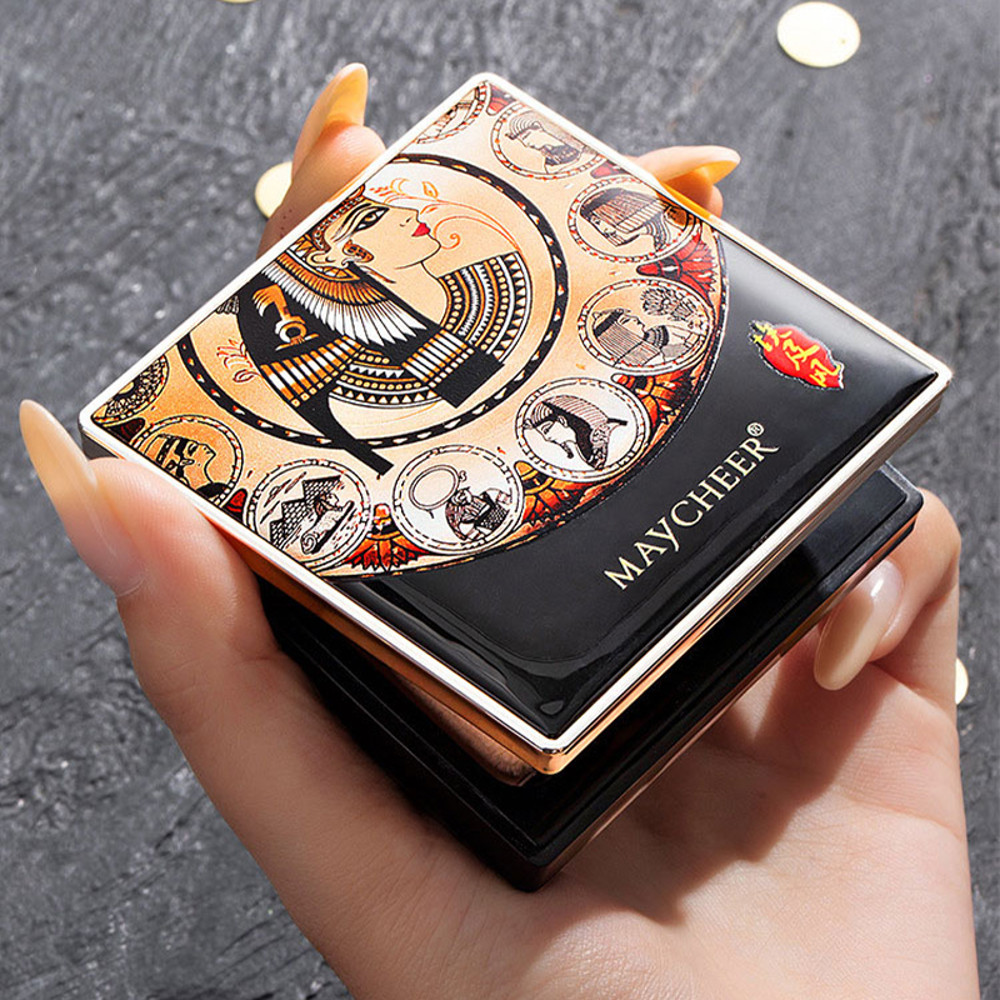 Waterproof Egyptian Style Oil Control Powder, White Makeup Free Concealer, Moisturizing, Long Lasting Shine Free