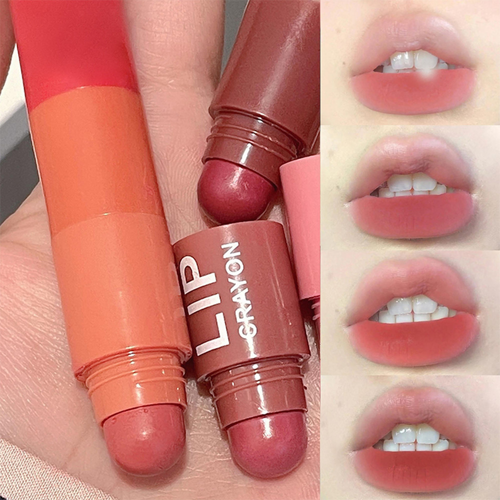 4-Color Matte Velvet Mist Lipstick, Waterproof Non-Stick Cup, Long-Lasting Wear Lipstick For Women, Smooth Velvet Finish