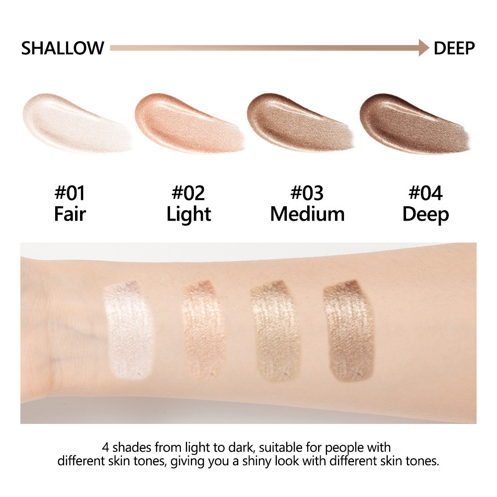 Illuminator Highlight Glow Foundation, Natural Glow Enhancer Glotion, Lightweight Base, Glowing Moisturizing