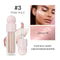 4Color Face Liquid Highlighter Bronzer, Contouring Highlight Fluid Makeup, Shimmer Shine Glow for Cheeks and Nose