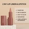 Tapered Gradient Lip Liner, Matte Waterproof Lipstick, Non Sticky Contouring, Tint Lipliner Crayon, Lip Makeup