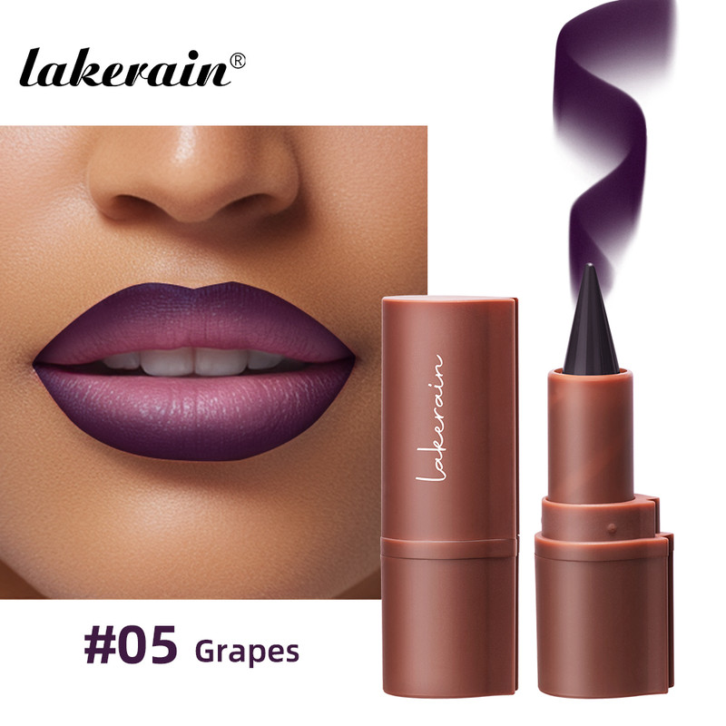 Tapered Gradient Lip Liner, Matte Waterproof Lipstick, Non Sticky Contouring, Tint Lipliner Crayon, Lip Makeup