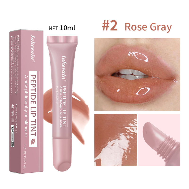 Long-lasting Moisturizing Lip Gloss, Transparent Lipstick Color, Lip Glaze Cosmetics, 4 Colors, Phone Case Friendly