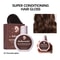 Hair Glaze Super Gloss, Color Conditioning Gloss Rinse Out Semi-Permanent Hair Gloss, Boosts Color, Adds Shine