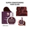 Hair Glaze Super Gloss, Color Conditioning Gloss Rinse Out Semi-Permanent Hair Gloss, Boosts Color, Adds Shine