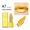 Shimmer Gold Lipstick Metallic, Waterproof Glitter Sexy Lipsticks, Long Lasting Shine, Gold Brick Tube Design Gift