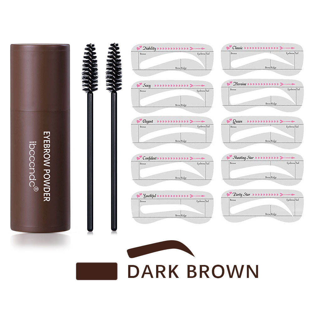 Eyebrow Stamp Waterproof Long Lasting Natural Brow Stamp Shaping Kit Shape Brow Stamp Contouring St 6