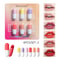 Mini Cute Capsule Lipstick Set with Lip Balm, Moisturizing Waterproof Lipstick, Non Stick Cup, Carry Pill Lipstick Gift
