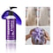 Purple Hair Dye Shampoo for Blonde to Cover Gray, Non-irritating Hair Fading, Color Fixing, Post-Bleach Repair