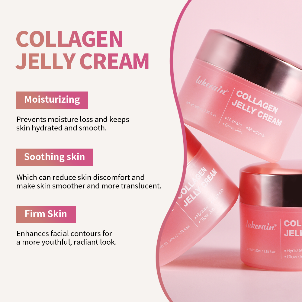 Moisturizing Collagen Jelly Cream Niacinamide Hydrolyzed Collagen Tightening Soothing Anti Aging Fi 1