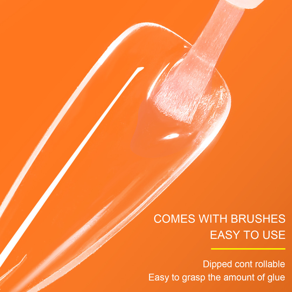 Super Strong Nail Glue Adhesive For Press On Nails Fake Nails Art Decoration Lasting Adhesion For A 3