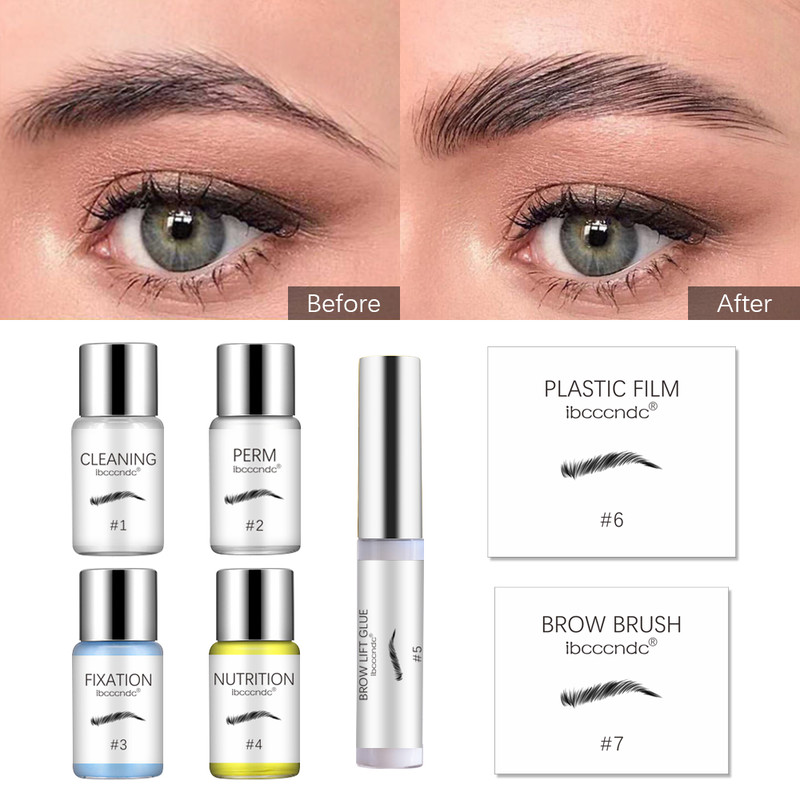 Brow Lamination Semi Permanent Kit, Brow Lash Lift Kit, Brow Lift Extension Kit, Perming Lashes Eyelash Lifting Makeup