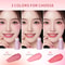 Soft Fog Blush Stick, Energetic Bouncy Korean Style Brightening Face Makeup, Dual Use for Lips and Cheeks, Pink Glow Pro