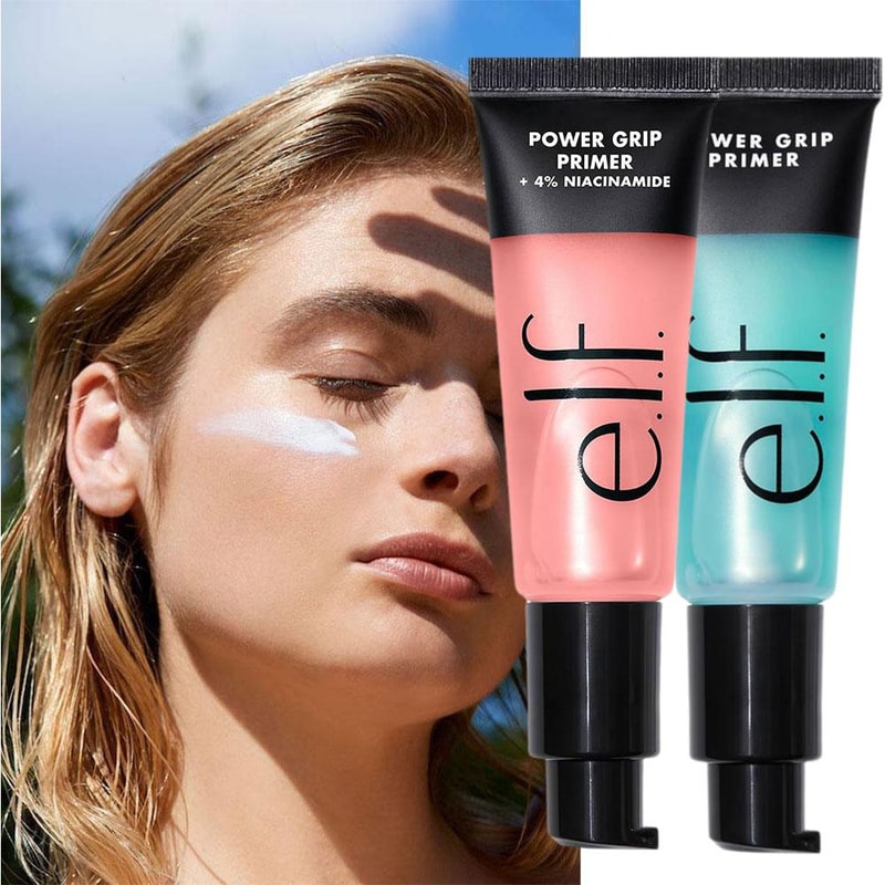 Niacinamide Brightening Hydrating Gel Primer ELF Primer Gel 4 Hyaluronic Acid Moisturizing Pre Make 0