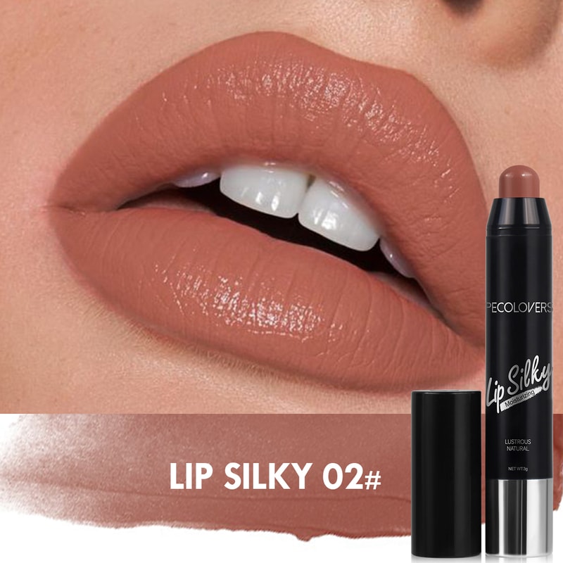Long Lasting Lipstick Pen Makeup Waterproof Matte Lipstick Non Stick Cup Tint Cosmetic Nude Pencil 10