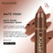 Red Lipstick Pencil Contouring Lipliner Outline Tint, Fine Tip Lip Liner, Sexy Brown Lip Crayon, Soft Mist Matte Pen
