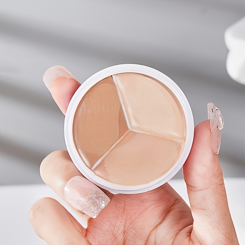 Waterproof Long Lasting Concealer Palette Cream Cover Spots Acne Marks, Dark Circles Moisturizing Foundation Face Makeup