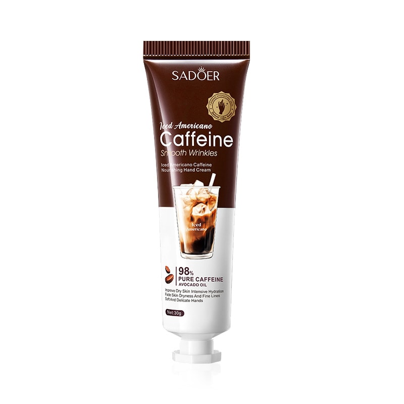 Caffeine Hand Cream Moisturizing Nourishing Skin Care Whitening Hydrating AntiWrinkles Hands Cream 5