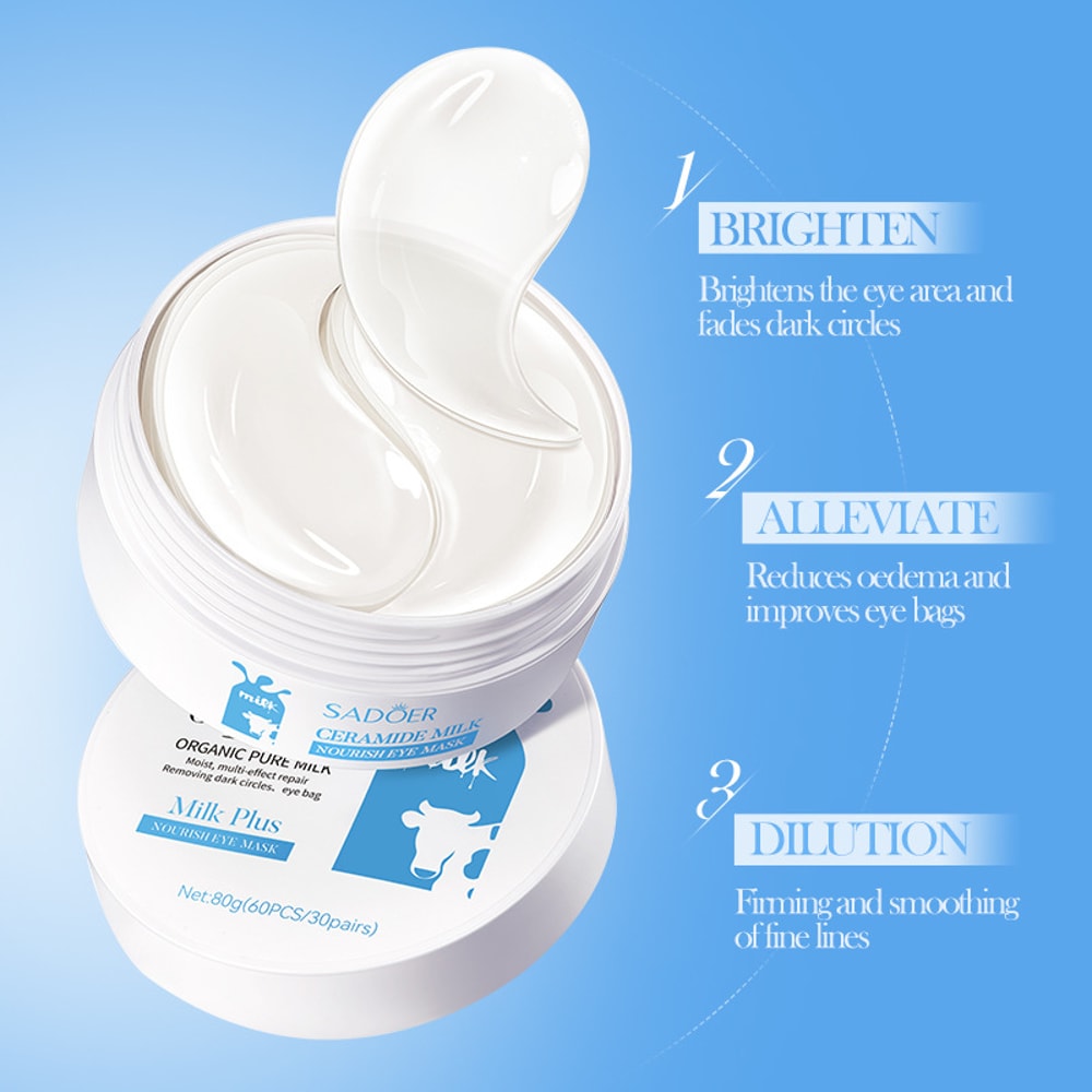 Milk Eyes Skin Care, Anti-aging Eye Cream, Whitening Moisturizing Mask, Sets Anti Dark Circles, Eyes Skin Care Kit