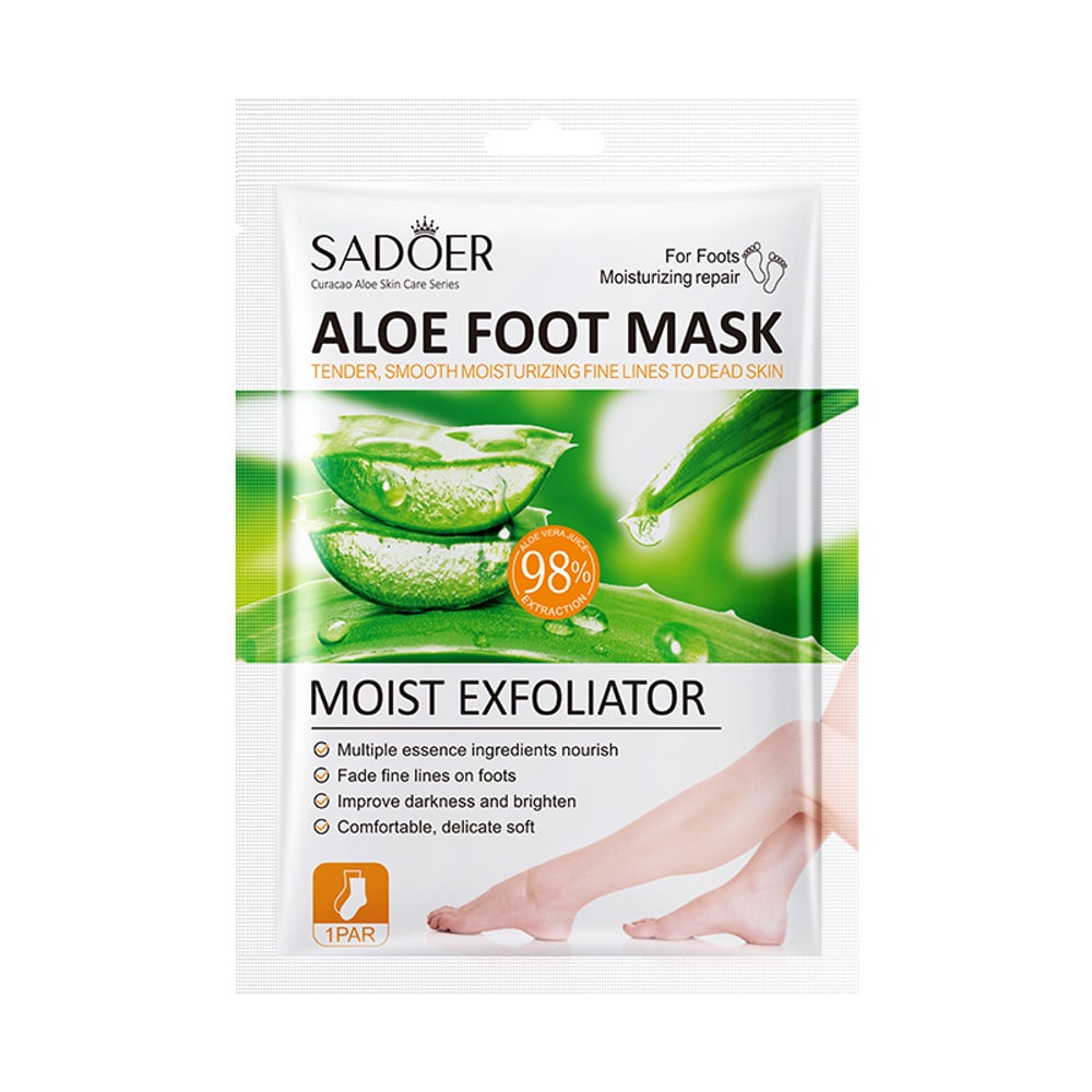 Aloe Vera Foot Mask, Moisturizing Hand Mask, Anti Wrinkles Care, Foot Peeling Mask, Exfoliating Feet, Pedicure Hands
