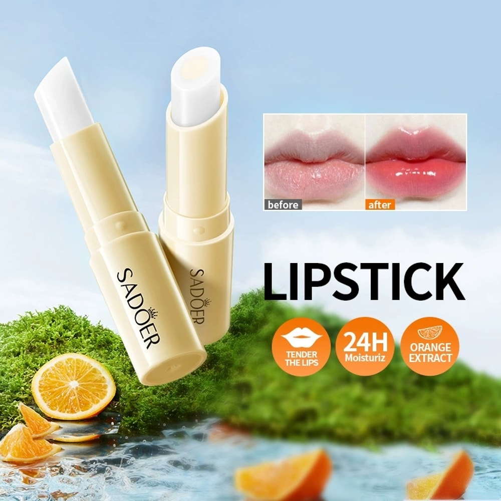 Warm Color Changing, Lip Balm Lip Plumper, Moisturizing Anti-Wrinkles, Nourishing Skin Care, Plump Lips, Lipstick