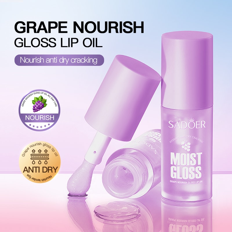 Crystal Jelly Lip Oil, Hydrating Plumps Lip Gloss, Tinted Clear Serum, Cute Makeup, Fruit Lip Balm Cosmetics